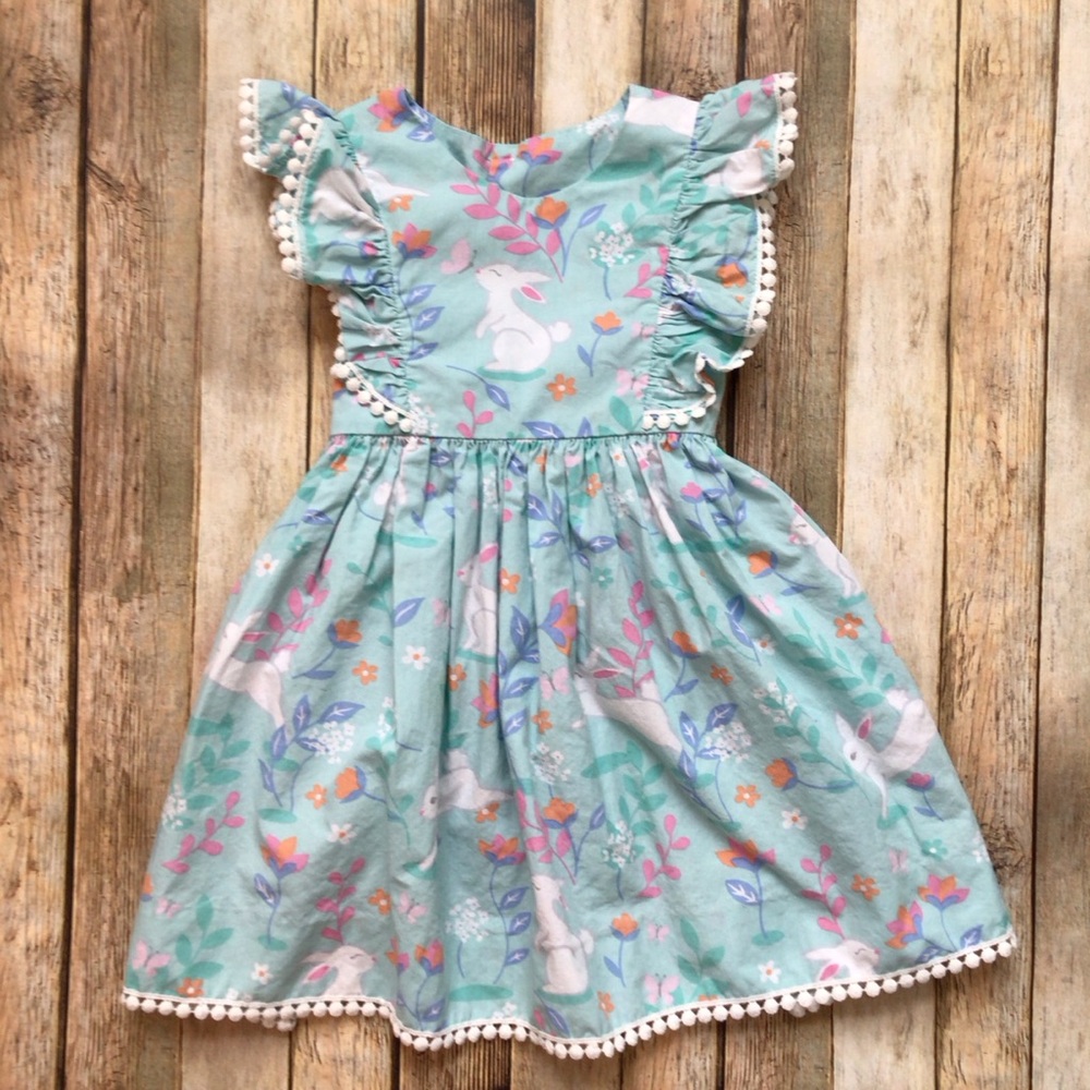 Eleanor Rose Easter Bunny Spring Lisa Dress
